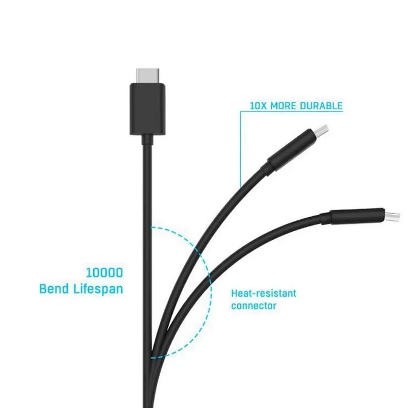 USB Type-C Charging Cable for Nintendo Switch, PS5 & Android 5 USB Type-C Charging Cable for Nintendo Switch, PS5 & Android - Image 5