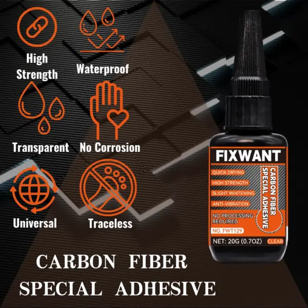 Carbon Fiber Repair Glue for Bike, Racket, and More - Image 5