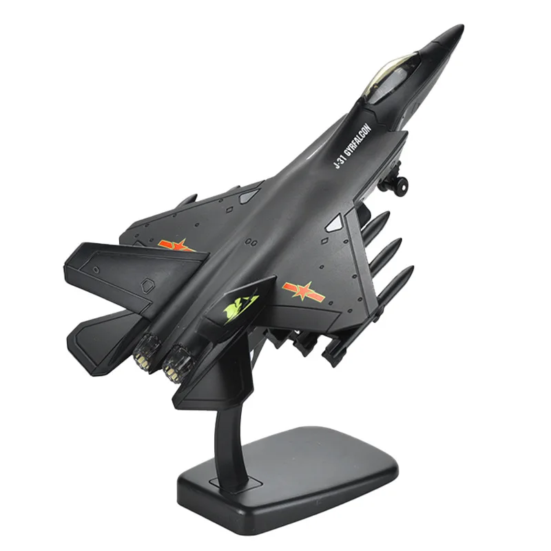 J-31 Alloy Fighter Jet Model for Collectors 6 J-31 Alloy Fighter Jet Model for Collectors - Image 6
