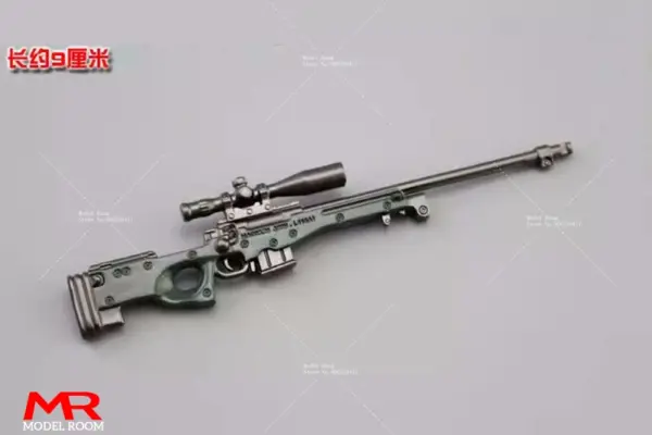 1/12 Scale Mini Sniper Rifle Model AKM M4A1 98K Accessories - Image 28
