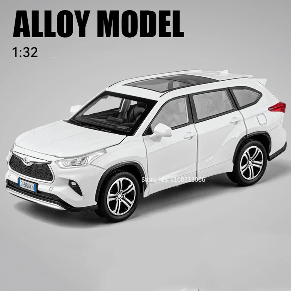 1:32 Highlander Prado Alloy Diecast Car Model 12 1:32 Highlander Prado Alloy Diecast Car Model - Image 12