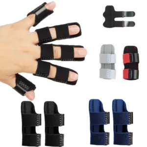 Finger Support Glove Set for Injury Recovery