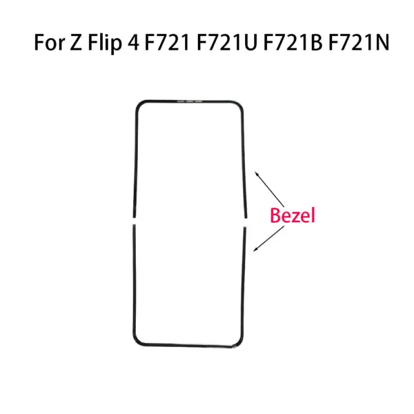 Samsung Galaxy Z Flip LCD Frame Bezel Case - Image 4