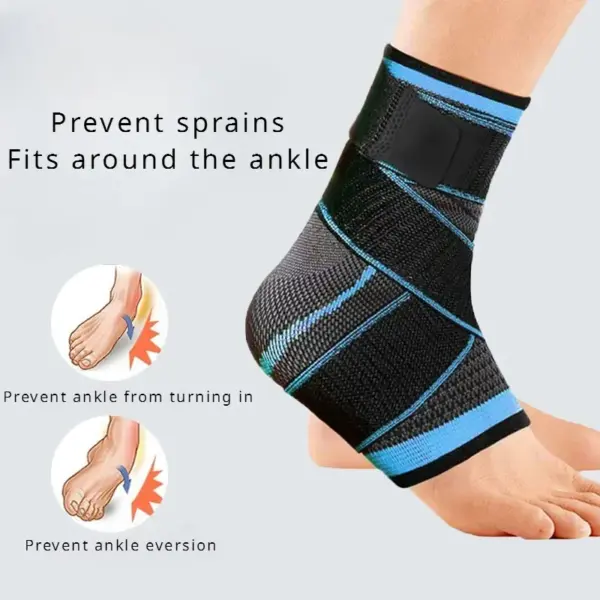 Adjustable Compression Ankle Support Brace - Image 3