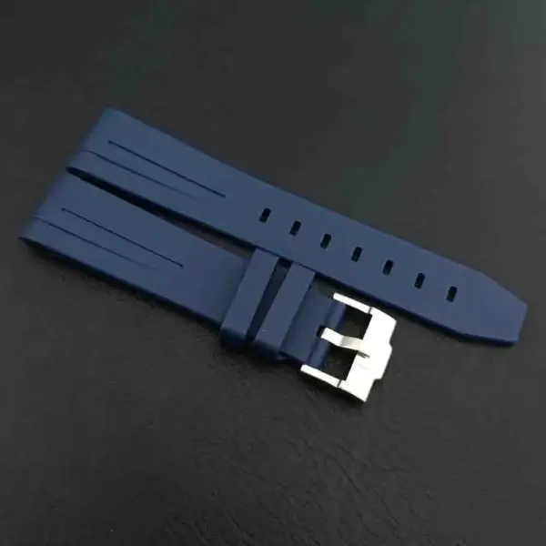 20mm Rubber Watch Strap with Stainless Steel Buckle - Image 19