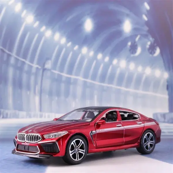 1:32 BMW M8 Diecast Model Car Collection Gift - Image 9