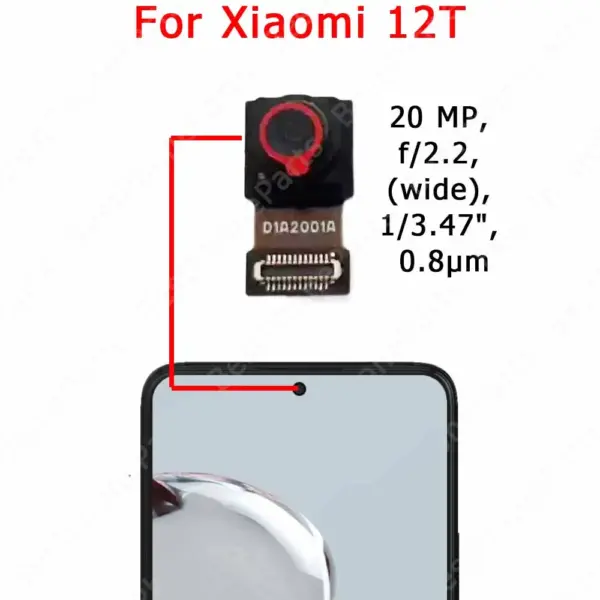 Selfie Front Camera for Xiaomi Mi 12 Series - Image 6