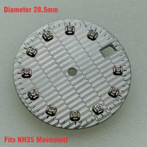 28.5mm Luminous Watch Dial for NH35/NH36/8215/2836 - Image 11