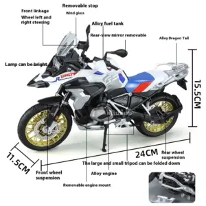 1:9 Scale RR1000 R1250 GS Motorcycle Model Toy 10 Sed97a92eff2141608eb2df60836364110