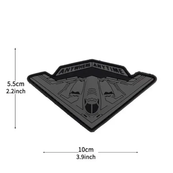 Glow-in-the-dark Helicopter PVC Morale Badge - Image 8