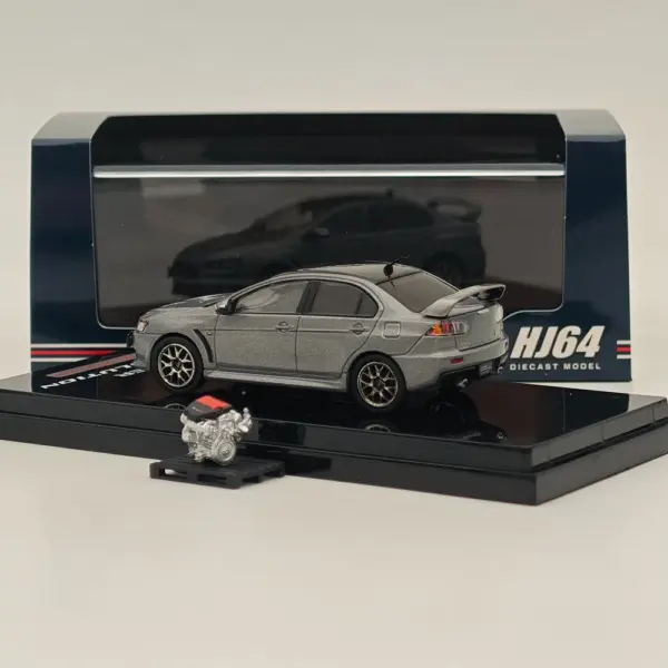 Hobby Japan 1/64 Lancer Evolution X Final Edition Model - Image 3