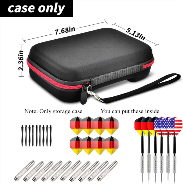 Premium Dart Case Holder for Steel & Soft Tips - Image 2
