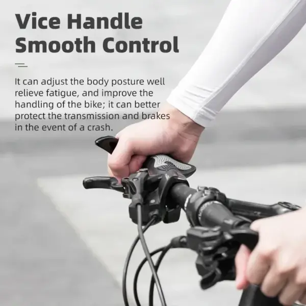 Mountain Bike Sheep Horn Handlebar Grips - Image 3