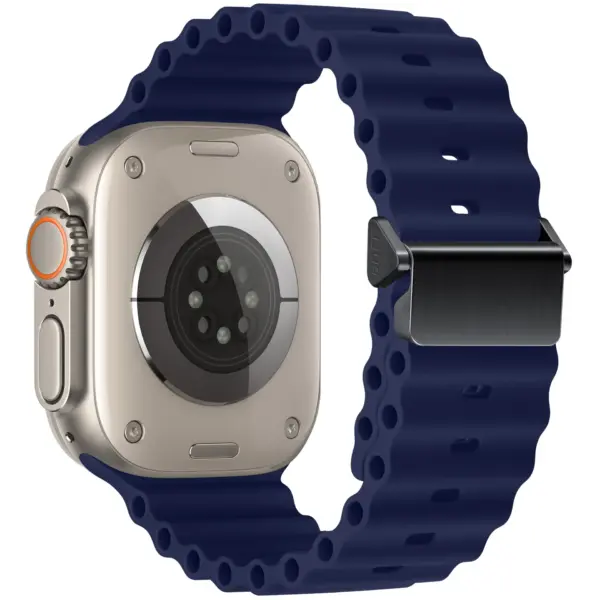 Silicone Ocean Strap for Apple Watch Ultra Series - Image 16