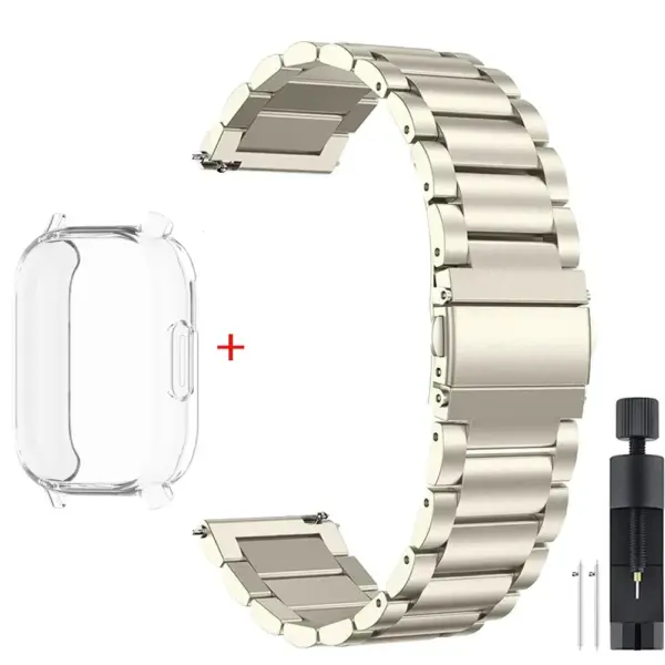 Luxury Metal Strap & TPU Case for Redmi Watch 5 - Image 15