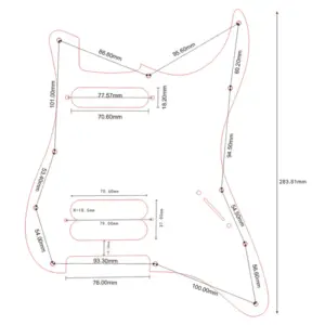 Pleroo FD US 11 Screw Hole Strat Pickguard 41 See5487ccecfa4d498d5f14a498f7d4de1 3