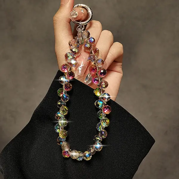 Crystal Rhinestone Phone Wrist Strap for iPhone & Android - Image 7