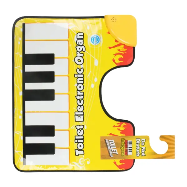 Toilet Piano Mat Fun Bathroom Music Rug - Image 5