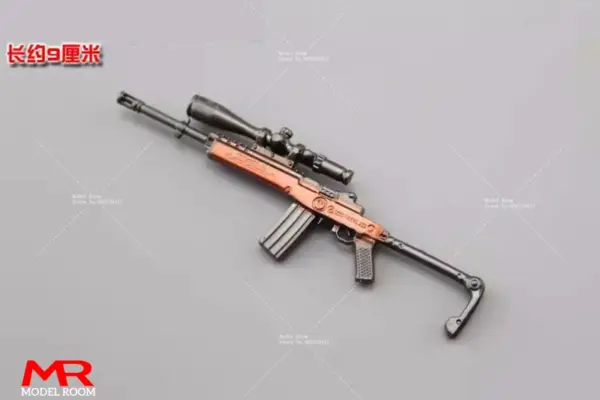 1/12 Scale Mini Sniper Rifle Model AKM M4A1 98K Accessories - Image 20
