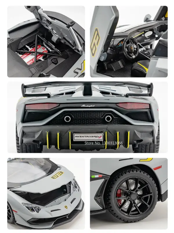 1:24 Revuelto Alloy Car Model with Sound - Image 5