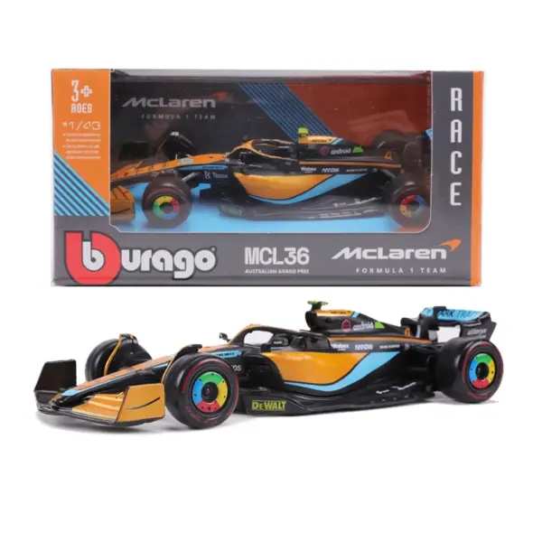 1:43 McLaren MCL36 F1 Diecast Model Car | JakeSpecial