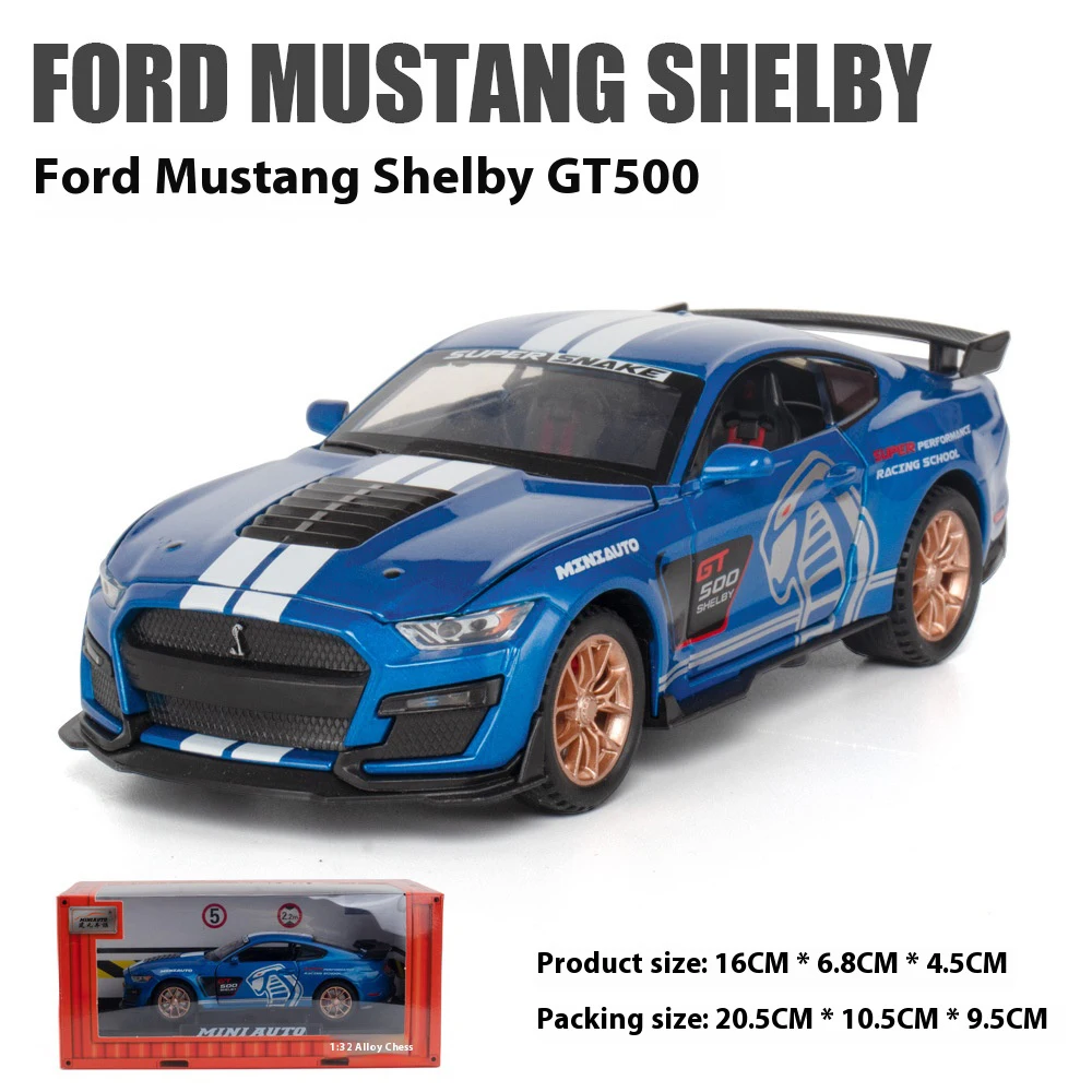 1:32 Ford Mustang Viper GT500 Diecast Model 13 1:32 Ford Mustang Viper GT500 Diecast Model - Image 13
