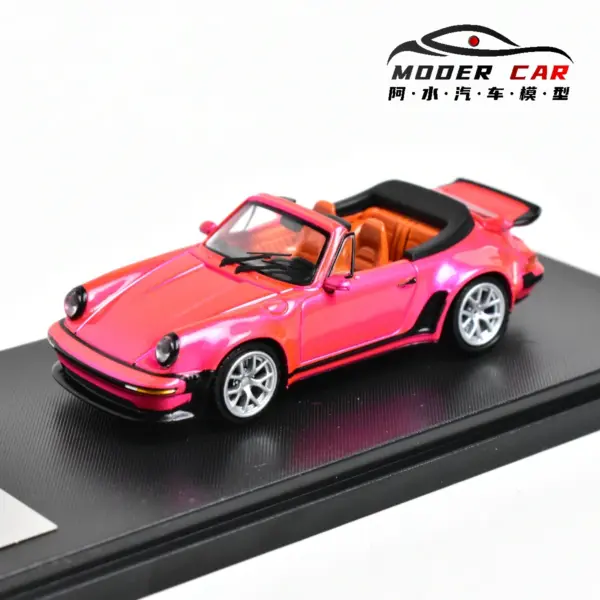 RM Rhino 1:64 Singer Turbo Cabriolet Diecast Model - Image 8