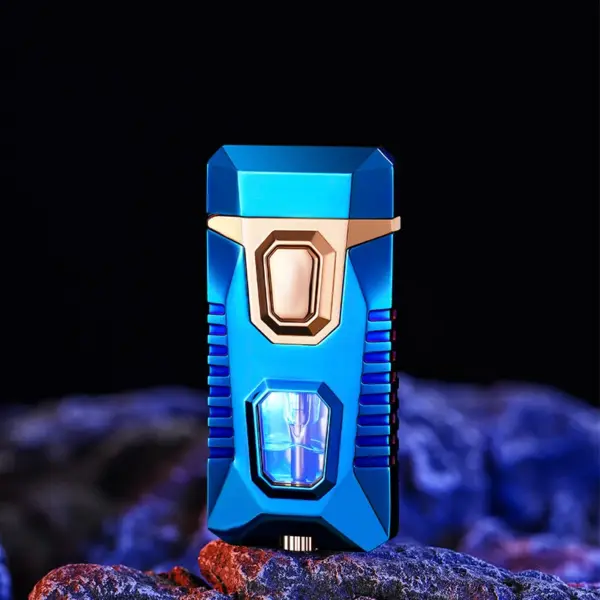 Unusual Metal Windproof Cigarette Lighter Jet Torch - Image 11