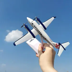 Scale 1:75 KingAir 350i Business Jet Model Aircraft 11 Sef78f92dd3354696b599b8abddb9c0deF