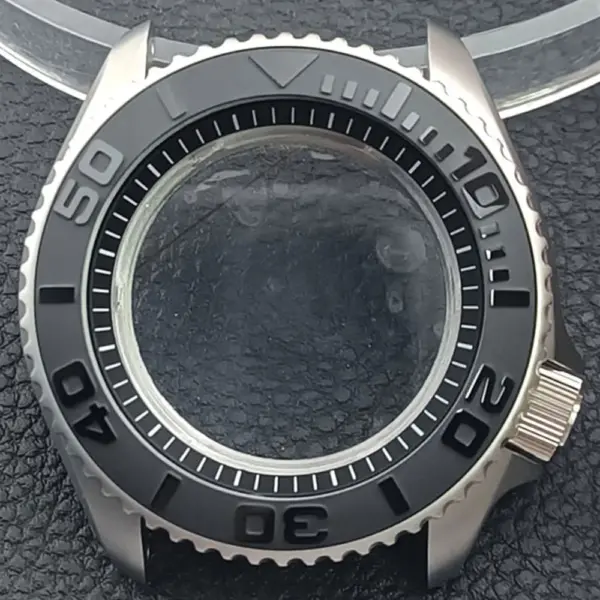 41.5mm Sapphire Crystal Watch Case for NH 35/36 Black Matte Finish - Image 57