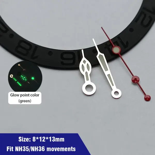 Green Luminous Watch Hands for NH35 NH36 Movement - Image 32