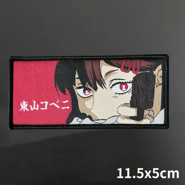 Anime Demon Slayer Hook and Loop Patches for Clothing - Image 2