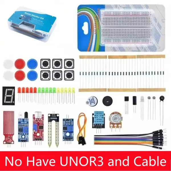 400 Tie-points Breadboard DIY Kit for Arduino R3 - Image 2
