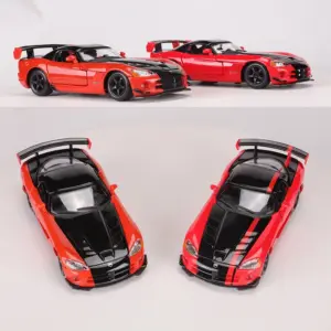 Burago 1:24 Dodge Viper SRT 10 ACR Model Car 8 Sf007225acf3347ad80412ab4f818a1caR