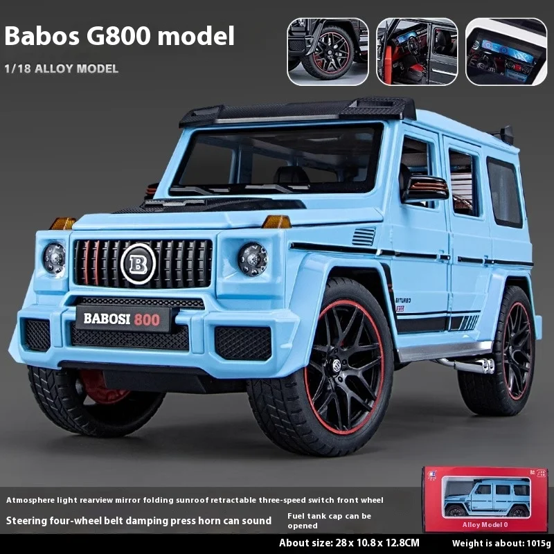 1:18 Mercedes Benz G800 Alloy Diecast Model 12 1:18 Mercedes Benz G800 Alloy Diecast Model - Image 12