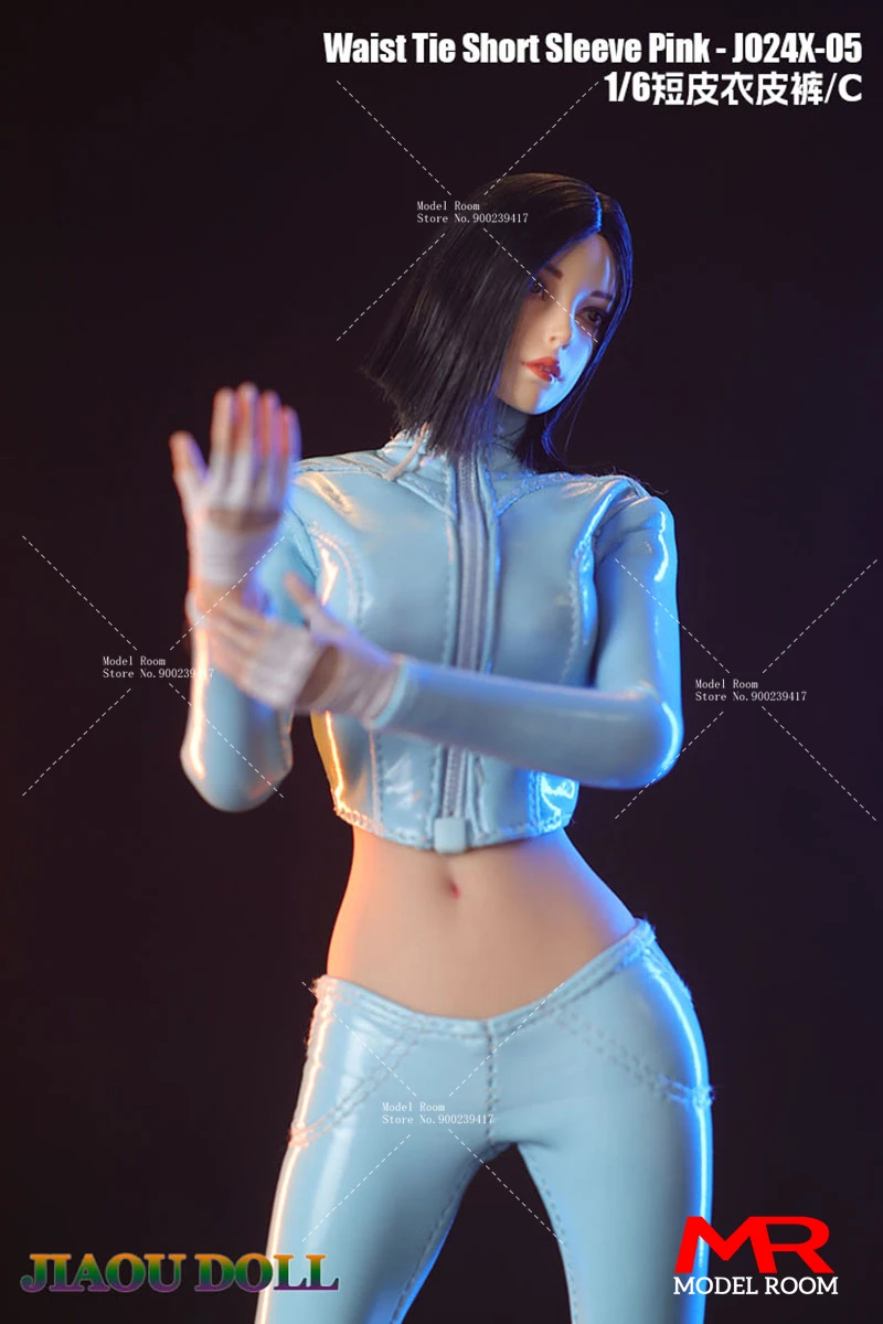 JO24X-04 1/6 Female Leather Motorcycle Outfit 6 JO24X-04 1/6 Female Leather Motorcycle Outfit - Image 6