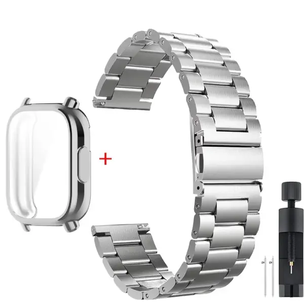 Luxury Metal Strap & TPU Case for Redmi Watch 5 - Image 7