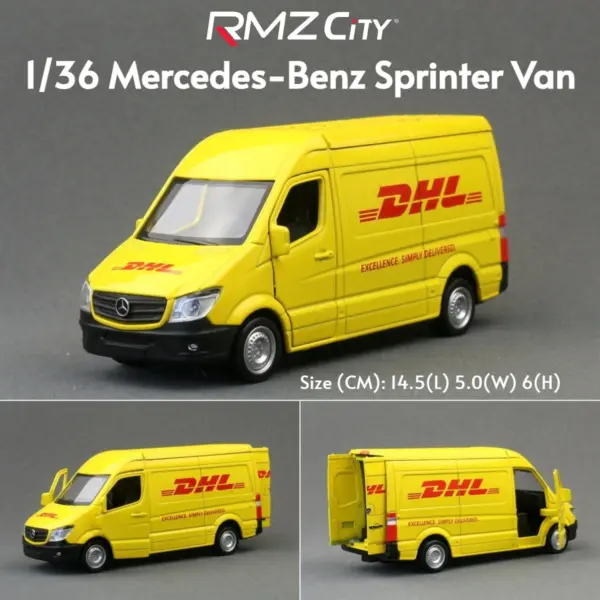 Mercedes-Benz SUV Diecast Model RMZ City 1:36 - Image 20