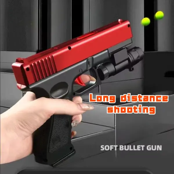 Manual G17 Soft Bullet Gun for Kids - Image 3