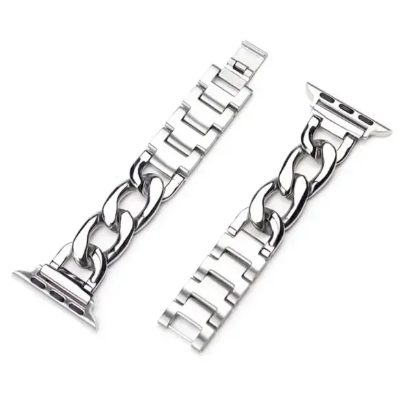 Luxury Stainless Steel Apple Watch Band 38-44mm - Image 4