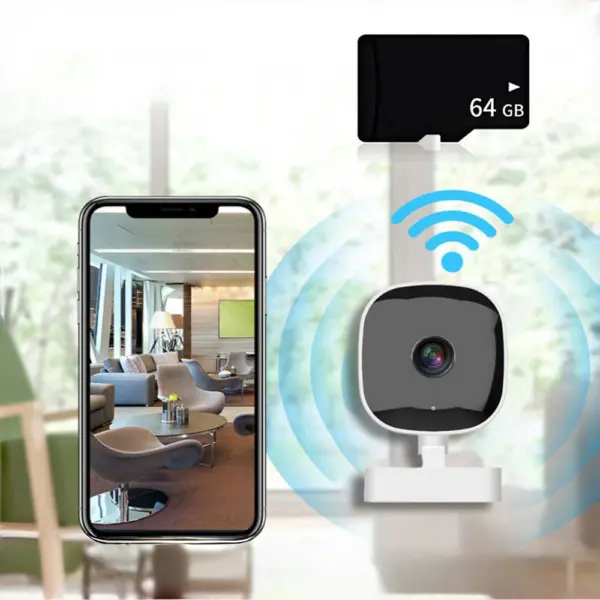 DIXSG Full HD Wireless Security Camera 1080P Night Vision - Image 9