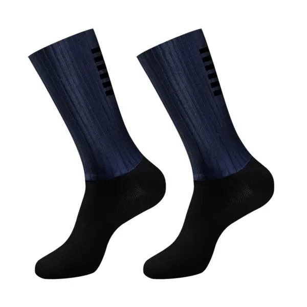 Silicone Cycling Aero Socks for Men - Image 10