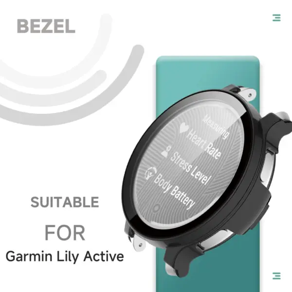 Garmin Lily 2 Active Tempered Glass Case - Image 5