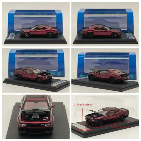 SRT Hellcat 1:64 Diecast Car Model Kit - Image 7