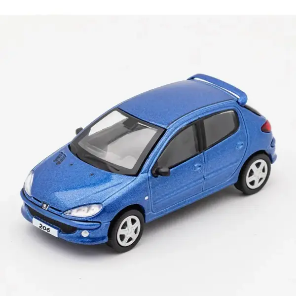 Shadow 1:64 Peugeot 206 Alloy Model Car - Image 12