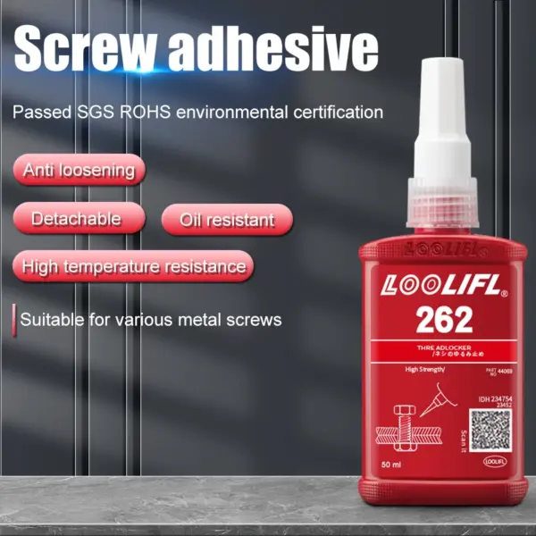 LOOLIFL 50ml 262 Threadlocker Adhesive - Image 3