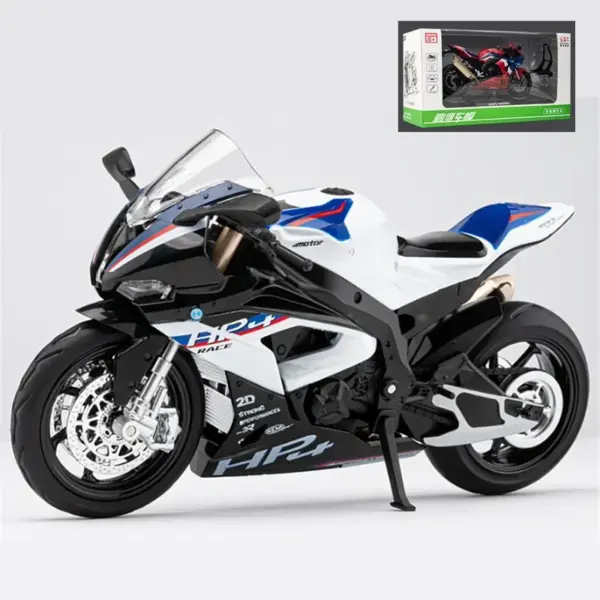 1:12 WELLY S1000RR HP4 Race Motorcycle Model - Image 8