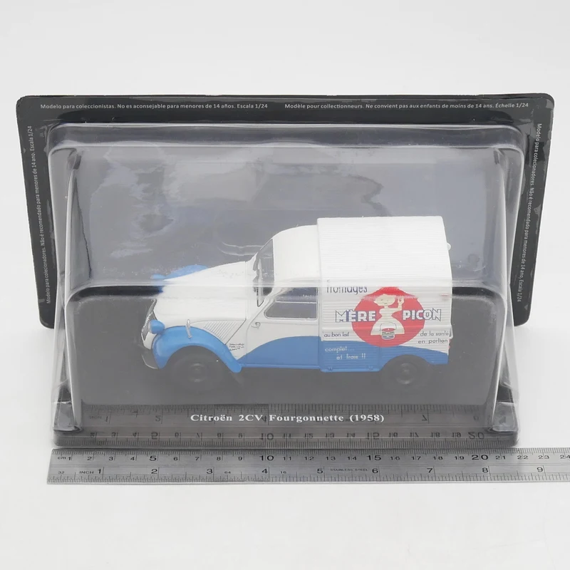 IXO 1:24 Citroen 2CV Van Diecast Model 6 IXO 1:24 Citroen 2CV Van Diecast Model - Image 6