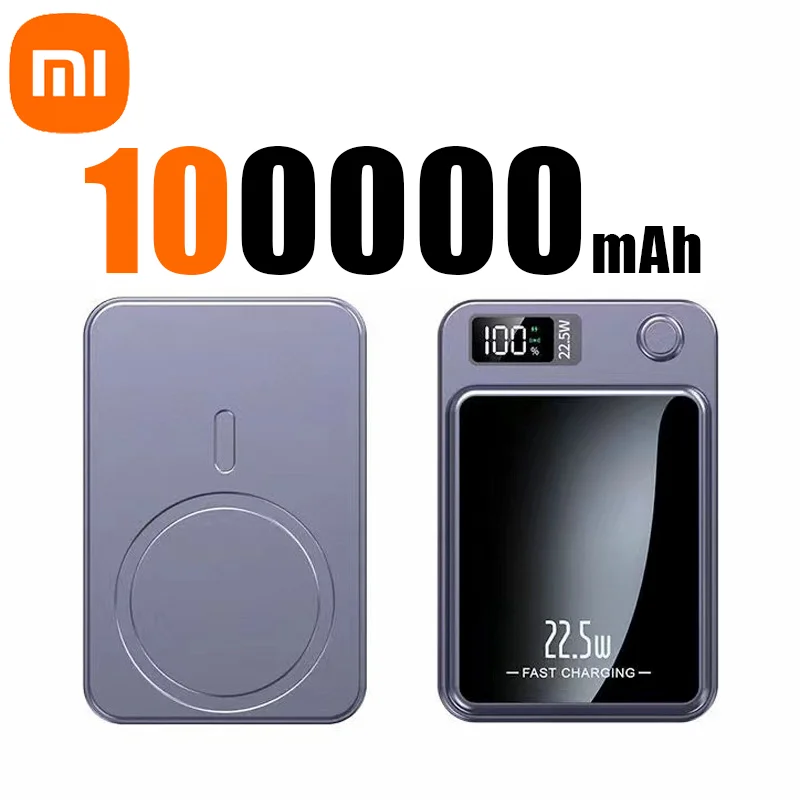 Xiaomi 100000mAh Wireless Magnetic Power Bank Super Fast Charging Ultra Capacity Digital External Battery Power Bank For Iphone 13 Xiaomi 100000mAh Wireless Magnetic Power Bank Super Fast Charging Ultra Capacity Digital External Battery Power Bank For Iphone - Image 13