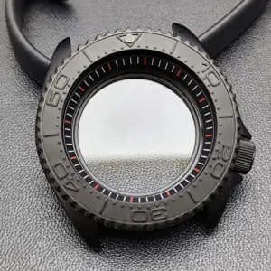 42mm Black Matte Watch Case for NH35 Movement 257 Sf17d0524fa78412fa7f467f08f344180G 2